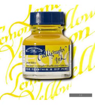 Winsor & Newton Kaligrafi Mürekkebi 30 ml. 345 LEMON YELLOW 