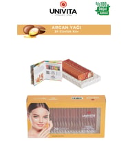 %100 Doğal Katkısız 80ml Argan Yağı - 20 Günlük Bakım Kürü ( 4ml x 20 )