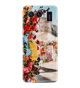 Xiaomi Mi 11 Ultra Kılıf Silikon Desen Özel Seri Gerçek Çiçekler 1743