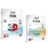 3D YAYINLARI TYT FİZİK SORU BANKASI - TYT FİZİK SİMÜLASYON DENEME