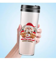 Noel Baba ve Arkadaşları Termos Bardak