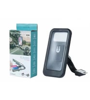 M3B Su Geçirmez Motosiklet Telefon Tutucu Dikiz Aynası Tutucu Stand Braketi  Kaymaz 360 Derece
