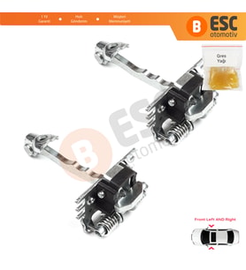 Renault Laguna MK3 X91 2007-2015  804310001R İçin 2 EA Ön Sağ ve Sol Kapı Gergi Yayı