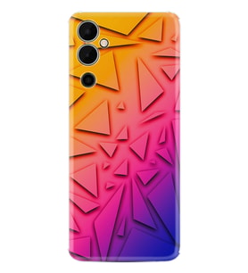 Tecno Pova Neo 2 Kılıf Silikon Desen Özel Seri Üçgenler 1635