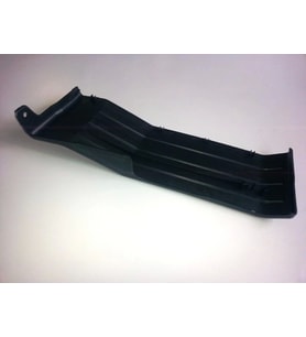 1988-1997 Mitsubishi L300 Minibüs Ön Tampon Ucu Sağ Siyah (Plastik) (Demir Tampona Takılan) (Adet) (