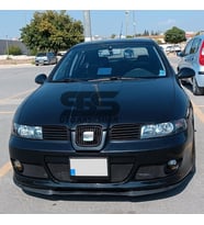 Seat Toledo Mk2 Cupra R Uyumlu Ön Lip Mat Siyah Ön Tampon Lip