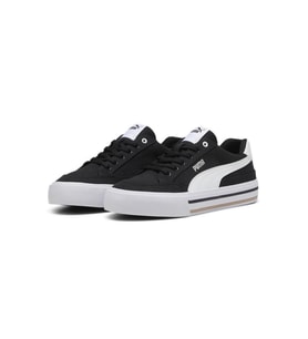 Puma Court Classic Vulc FS 396353 03 Erkek Sneaker Ayakkabı Siyah Beyaz 40-45 (Siyah - Beyaz)