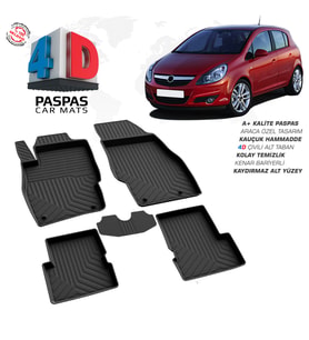 CORSA D 4D HAVUZLU PASPAS 2007 2008 2009 2010 2011 2012 2013 2014
