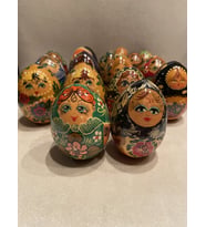 El Boyama Rus Yumurta 5`li Paskalya yumurta