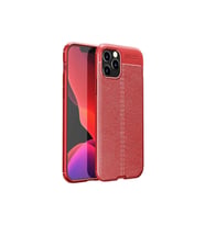 Apple iPhone 12 Pro Max Uyumlu Kılıf Zore Niss Silikon Kapak (Kırmızı)