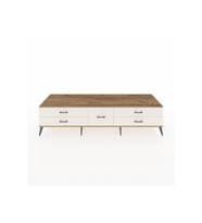 Kronos TV Ünitesi 5 Çekmeceli  220x59x51 Çam-Çam/Aytaşı