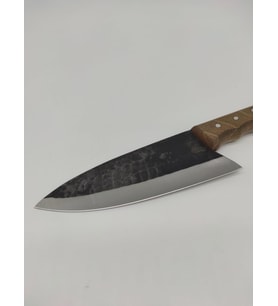 Bursa Santoku Model Dövme Çelik Şef Bıçağı