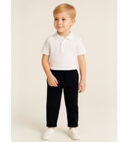 Çocuk Beli Lastikli Jogger Eşofman Alt (Lacivert)