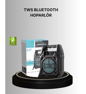 15W Güçlü Ses Çıkışlı Bluetooth Hoparlör Fm Radyo Mikrofon Destekli