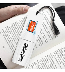 İsme Özel Yazılımcı Kitap Ayracı