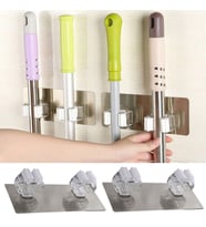 Yapışkanlı Fırça Paspas Mop Fırça Sabitleyici Ergonomik Alet
