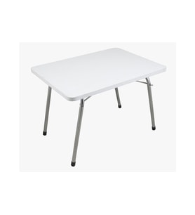 PİKNİK MASASI KATLANIR METAL AYAK BEYAZ ( 44 x 60 cm )