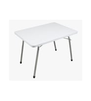 PİKNİK MASASI KATLANIR METAL AYAK BEYAZ ( 44 x 60 cm )