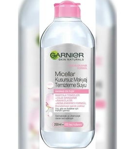 MİCELLAR KUSURSUZ MAKKAJ TEMİZLEME SUYU 200ML