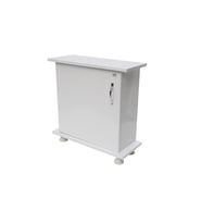 Kanki Pet 65 Cm MDF Akvaryum Sehpa Beyaz Düz 65x26x67 cm