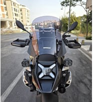 MOTOCAM BmwR 1300 GS Ön Cam 2023-2026 Model 48cm Füme Renkli 4mm