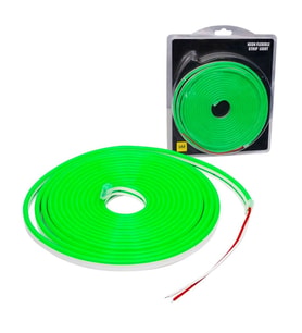 12V Neon Led 6X12 Yeşil Işık 5Mt