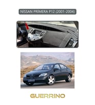 NİSSAN PRİMERA P12 2001-2004TORPİDO KORUMA HALISI GRİ KENAR