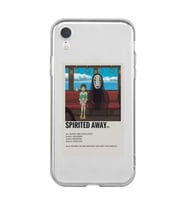 Iphone XR Uyumlu Spirited Away Poster Tasarımlı Şeffaf Telefon Kılıfı