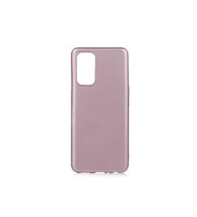 Oppo Reno 3 Pro 5G Uyumlu Kılıf Zore Premier Silikon Kapak (Rose Gold Altın)