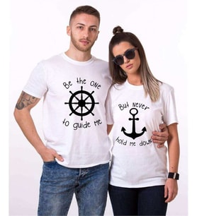 Tshirthane But Never Hold Me Down Sevgili Kombinleri Tshirt Kombini (Tek Ürün Fiyatıdır.)