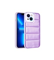 Apple iPhone 13 Uyumlu Kılıf Kamera Korumalı Airbagli Renkli Zore Seksek Kapak (Mor)