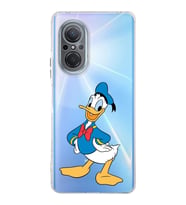 Huawei Nova 9 Se  Kamera korumalı Kapak Donald Duck Tasarımlı  Şeffaf Kılıf