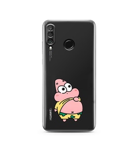 Huawei P30 Lite Uyumlu Baskılı Yumuşak Silikon Şeffaf Telefon Kılıfı