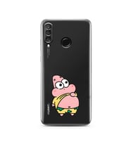 Huawei P30 Lite Uyumlu Baskılı Yumuşak Silikon Şeffaf Telefon Kılıfı