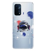 Kılıfland Oppo A74 Kılıf Silikon Resimli Kapak Abstrat Universe Stok 226