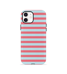 iPhone 11 Vorian Çift Katmanlı MagSafe Kılıf Candy Horizon Stripe