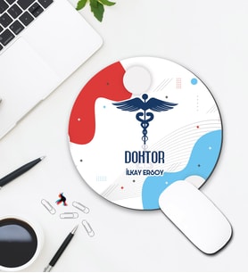 Kişiye Özel Doktor Tasarımlı Mouse Pad 012