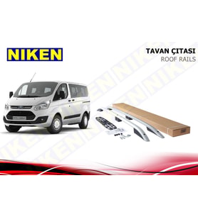 Ford Custom Tavan Çıtası Port Bagaj Taşıyıcı Gri Uzun Şase