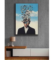Koç stüdyo Modern tasarım kanvas tablo 50x70 (Çok Renkli)