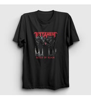 Presmono Unisex Siyah Souls Testament T-Shirt 388698tt