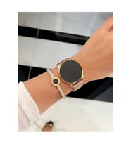 Unisex Çelik Dokunmatik Led Rolex Model Kol Saati