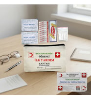 Bez Çantalı Öğrenci İlk Yardım Seti