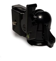 KH-8666 Metal Tripod Kafası, 245 g, 360° Pan, –90°/+90° Tilt, Quick-Release, Su Terazili, 2 kg Taşıma (1/4'' Üst Vida, 3/8'' Alt Diş)
