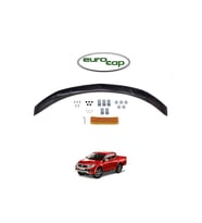 Fiat Fullback Ön Kaput Koruma Rüzgarlığ Uyumlu ı 3mm Akrilik (ABS) Parlak Siyah Deflektör 2016->