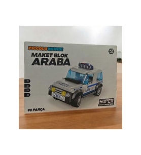 98 Parça Maket Blok Araba