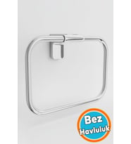 Sağlam Vidalı Krom Renk Havluluk Banyo Mutfak Lavabo Standı