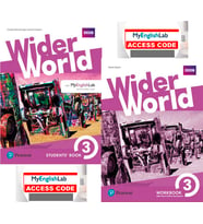 Wider World 3 Students' Book + Workbook with Myenglishlab  (Online Access Code lu)