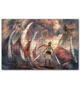 Cakapuzzle Titan'a Tarihçi Görseli Puzzle Yapboz MDF (Ahşap) (120 Parça)