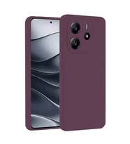 Xiaomi Redmi Note 14 4g Kılıf First Silikon - Mürdüm