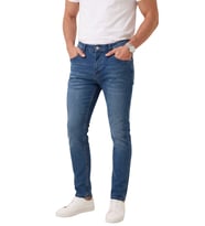 DeepSEA Erkek Slim Fit Dar Kesim Likralı Lacivert Kot Pantolon – Dar Paça İnce Esnek Jean 2608306